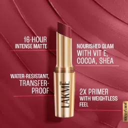 lakmé 9TO5 Primer + Matte Lip Color image 4