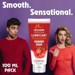 Lubricant For Men & WomenExplore Warm Sensation Lube Gel for intimacy Strawberry Lubricant-image-31