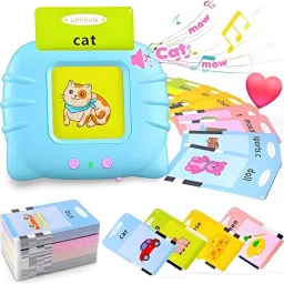 Talking Flash Cards Early Electronic Montessori shcool Learning Educational Toy-13
