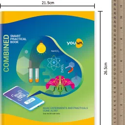 navneet Youva Hard Bound Combined Practical Book 22x28 cm 1 Ruled / 1 Plain Regular Notebook 1 Ruled / 1 Plain 96 Pages image 5