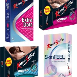 SkinFEEL | Extra Dots | Dotted | Ribbed Condom-11