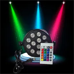 ® 12 LED DJ Light RGB Disco with Flashing Light for Home Decoration & Party. Shower Laser Light-10