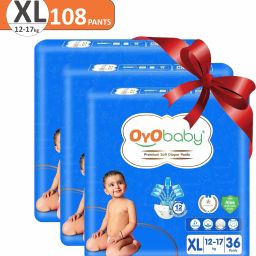 Extra Absorb Pants, Baby Pull-Up Diaper Pants - XL-image-59