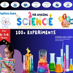The Amazing Science Kit - 100 Science Experiment kit for 6-8-10-12-15 Year Old-picture-21