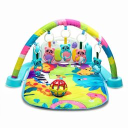 Play Mat Gym & Fitness Rack With Hanging Rattles Keyboard With Music-image-62