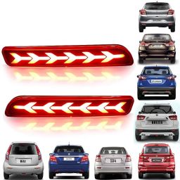 Car Reflector Led Brake Light for Bumper(Rear/ Back) Drl for Maruti SuzukiErtiga- Set of 2 Pcs with wiring (Comfatable Suzuki Baleno/Breeza/Ciaz/Ertiga/New Swift Dzire/Scross/Ritz/SX4/S-Presso/Glanza) Car Fancy Lights-15