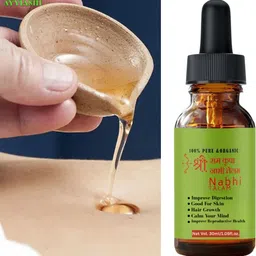 ayyiashi Ayurvedic Ramban Nabhi Oil Herbal Blend Benefit Weight Control-picture-9
