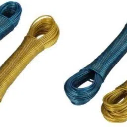 Cloth Hanging steel Wire (Pack of 4) Multicolor-image-0