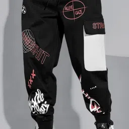 Men Printed Multicolor Track Pants-picture-18