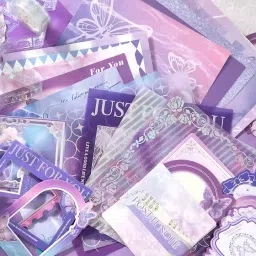 voldot Journal Supplies Kit Vintage Scrapbook Stickers Theme, Scrapbook Kit image 5