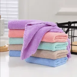 HouseOfCommon Girls Cotton Handkerchief Pack of 6 ["Multicolor"] Handkerchief-image-22
