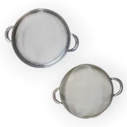 Latest stainless steel puran jail chalni for washing rice fruits vegetables . Strainer-19