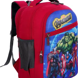 AVENGERS Premium Lightweight School Bag ( 1st 2nd 3rd 4th 5th Class ) Girls Boys Waterproof School Bag-image-23
