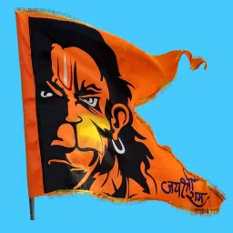 Lord Hanuman Flag A-Foldable Outdoor Flag-image-28