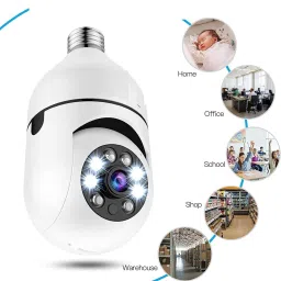 AVOIHS HD 1080P WIFI IP Light Bulb Camera Wireless Night Light Home Security PTZ Smart Security Camera-image-16