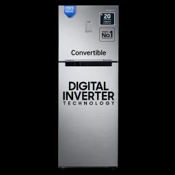 SAMSUNG 236 Litres 3 Star Frost Free Double Door Convertible Refrigerator with Digital Inverter Compressor with Display (RT28C3733S8/HL, Elegant Inox)-image-23