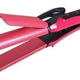 Mr Neat HS-585 2 In 1 Hair Straightener And Curler For Women With Ceramic Plate Hair Straightener-image-89