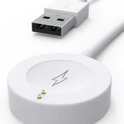 Krittoe Magnetic Charging Cable 1 m PLASTIC Magnetic USB Charging Cable for Fossil Gen 6/5/5E/4, Compatible with Emporio Armani, Skagen Falster 2, Misfit Vapor 2, Diesel Guard 2.5, Michael Kors Runway – 3.3Ft/1M (White)-picture-30