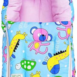 Cotton Baby Sleeping Bag/Carry Bag (0-3 Months) Soft & Comfort Sleeping Bag-image-19