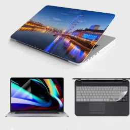 SDM 3in1 Combo 14 Inch 3m Laptop Skin, Screen Guard, Key Protector Combo291 Combo Set-image-25