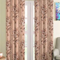 274 cm (9 ft) Polyester Semi Transparent Long Door Curtain (Pack Of 2)-19
