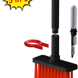 FIVANIO 5IN1 Multi-Function Soft Dust Cleaning Brush for Computers, Laptops, Mobiles-image-78