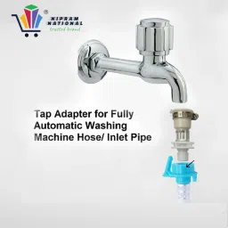 nipram national 3Mtr Flexible Inlet Hose Pipe With Universal Adapter,Front Load Washing Machine 3Mtr Flexible Inlet Hose Pipe With Universal Adapter,Front Load Washing Machine Hose Pipe image 3
