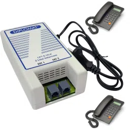 elove Diplomat 2 Line Intercom System - Lift and Talk 2 Line Intercom Extension System for Office, House, Home, Shops Corded Landline Phone image 4