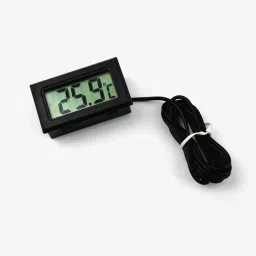 Digital LCD Thermometer with Electronic Display for Environmental Temperature Measurement image 1