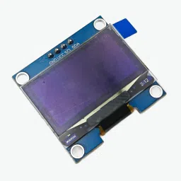 OLED Display 1.3 Inch I2C Interface / 4 Pin White SH1106 image 1