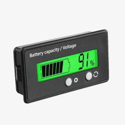 12-84V Battery Power Display Meter for Lithium/Lead-acid Battery - GY-6GS Green 3 Strings Lithium Battery image 1