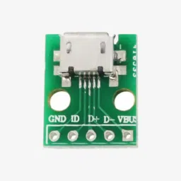 Micro USB Type B Mike Patch Straight Plug Adapter Plate Welding Head image 2