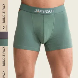 DAMENSCH Men Pack of 2 Deo-Cotton Anti-Bacterial Trunks DAM-NE-CTST-T-DIG-RAE-picture-45