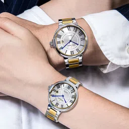 Daniel Hechter Unisex Stainless Steel Straps His & Her Pair Analogue Watch DHP-1001-22-image-80
