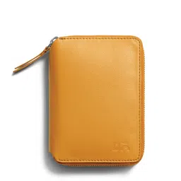 DailyObjects Unisex Zip Detail Leather Passport Holder Wallet-91