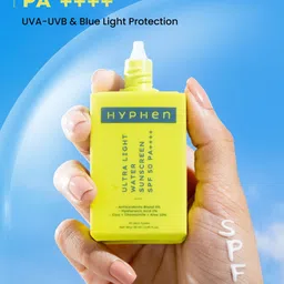 Hyphen Ultra Light SPF50 PA++++ Water Sunscreen with Aloe & Hyaluronic Acid - 50 ml-56