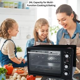 Drumstone 𝐋𝐈𝐌𝐈𝐓𝐄𝐃 𝐖𝐈𝐓𝐇 𝟏𝟓 𝐘𝐄𝐀𝐑𝐒 𝐖𝐀𝐑𝐑𝐀𝐍𝐓𝐘 699AID97 Oven Toaster Griller | 24L Capacity | Multi-Function Cooking & Baking | Even Heating | Perfect for Medium-Sized Kitchens image 2