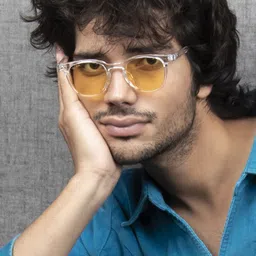 Ted Smith Wayfarer Sunglasses with UV Protected Lens TSA-OPAL_C4 image 1