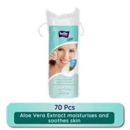 Bella Cotton Pads with Aloe vera Extracts, 100% Cotton, Double Sided, Nail Polish Removal-picture-31