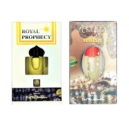 RAVIOUR LIFESTYLE Set Of 2 Royal Prophecy & Chocolate Musk Alcohol Free Attar- 8 ml Each-11