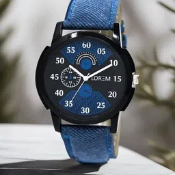 LOREM Men Dial & Straps Analogue Watch LR02-A-16