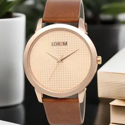 LOREM Men Dial & Straps Analogue Watch LR34-A-20