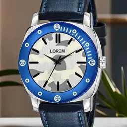LOREM Men Dial & Straps Analogue Watch LR54-A-40