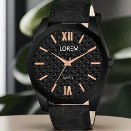 LOREM Men Dial & Straps Analogue Watch LR81-A-22