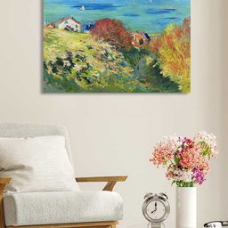 Art Street Green Claude Fine Art Print Pour Ville Canvas Painting Wall Art-image-14
