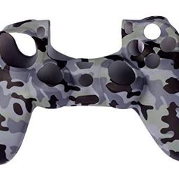 PS4 Controller Silicon case cover sleev skin for Playstation 4 controller 2 thumb grips free image 2