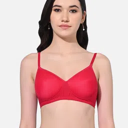 FIMS Pack Of 2 Lightly Padded Seamless Full Coverage Everyday Bra With All Day Comfort image 4