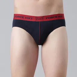 Force NXT Pack Of 3 Assorted Anti Microbial Basic Briefs MNFF-117-R3-ASST-C2-PO3 image 2