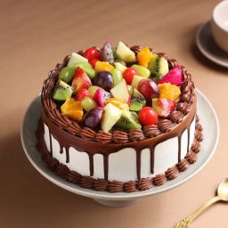 Fruit Fiesta Chocolate Cake-picture-4
