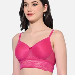 FIMS Pack Of 2 Lightly Padded Seamless Full Coverage Everyday Bra With All Day Comfort image 5